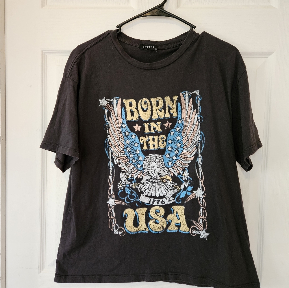 Black Graphic T-Shirt